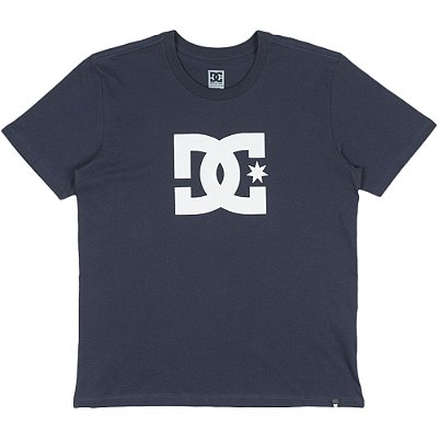 Camiseta DC Shoes DC Star Color WT23 Masculina Azul Marinho