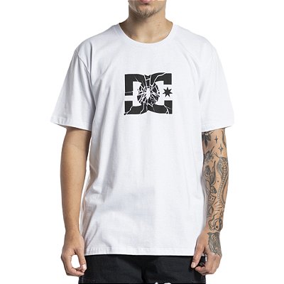 Camiseta DC Shoes Shatter WT23 Masculina Branco