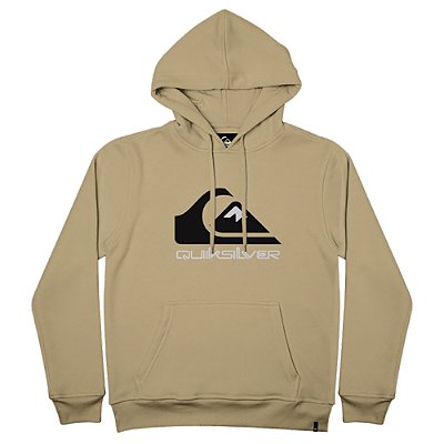 Moletom Quiksilver Canguru Full Logo WT23 Masculino Areia