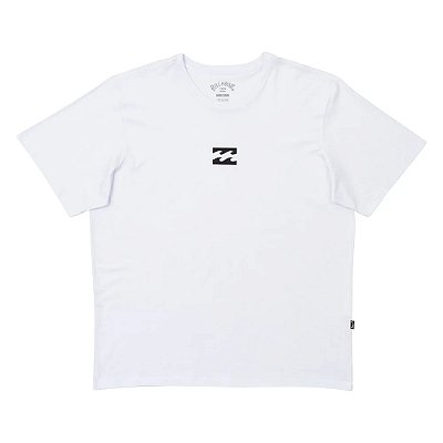 Camiseta Billabong Mid Icon Plus Size WT23 Masculina Branco