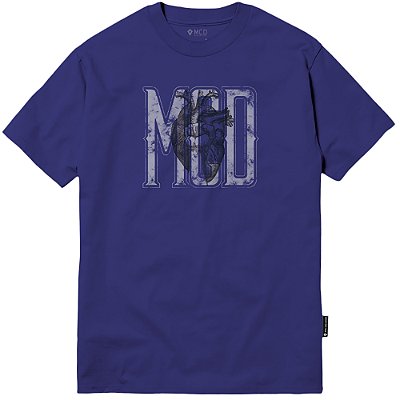 Camiseta MCD Regular Corazón MCD W23 Masculina Azul Colombia