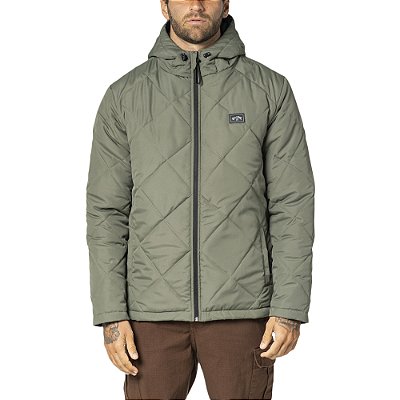 Jaqueta Billabong Puffer WT23 Masculina Verde Militar