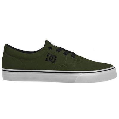 Tênis DC Shoes New Flash 2 TX Masculino Green/Black/White