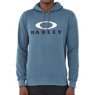 Moletom Oakley Canguru Dual Hoodie WT23 Masculino Solar Blue