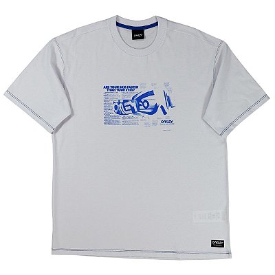 Camiseta Oakley Heritage Skull Graphic Edição Limitada - Branco