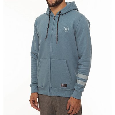 Moletom Hurley Aberto Circle Icon BP WT23 Masculino Azul