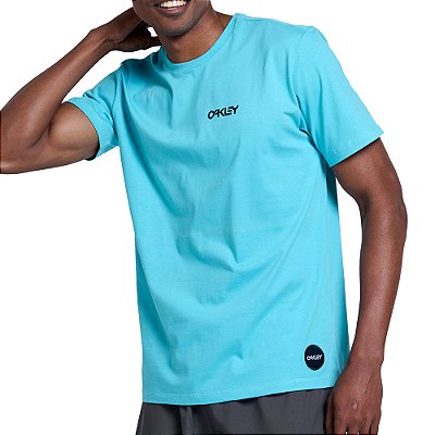 Camiseta Oakley Jellyfish Graphic WT23 Masculina Simple Blue
