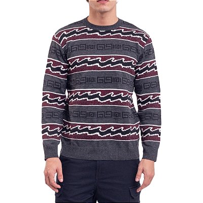 Suéter Tricot Billabong Relm WT23 Masculino Multi Cores