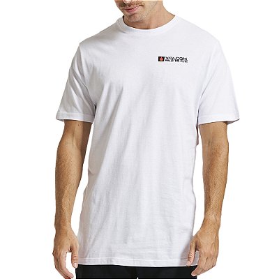 Camiseta Volcom Slider WT23 Masculina Branco