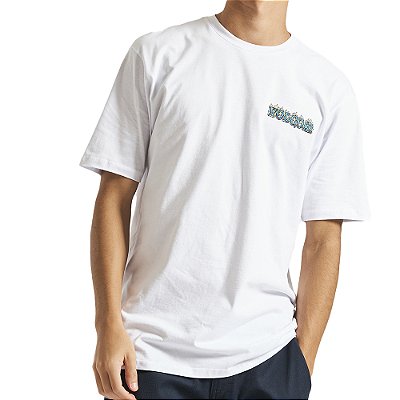 Camiseta Volcom Brimstone WT23 Masculina Branco