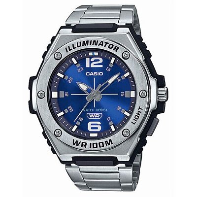 Relógio Casio Standard MWA-100HD-2AVDF-SC Azul