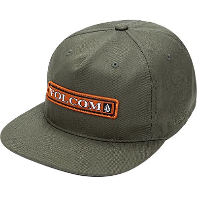 Boné Volcom Aba Reta Strike Stone SM24 Old Militar