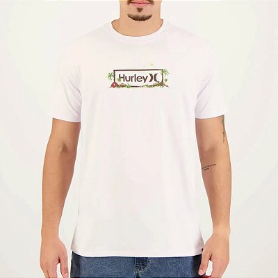 Camiseta Hurley Oasis SM24 Masculina Branco