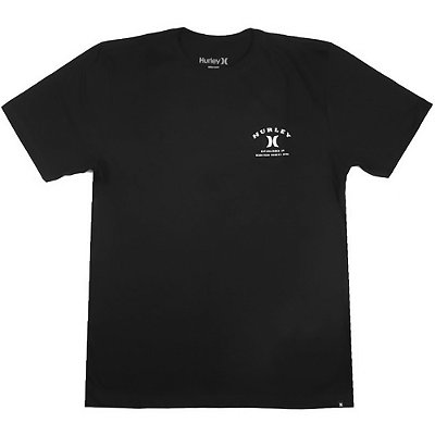 Camiseta Hurley Xilo Fish SM24 Masculina Preto
