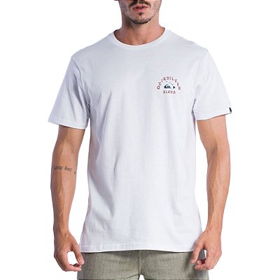 Camiseta Quiksilver Hi Dead Coconut SM24 Masculina Branco