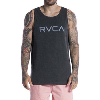 Regata RVCA Big RVCA Stone SL SM24 Masculina Preto