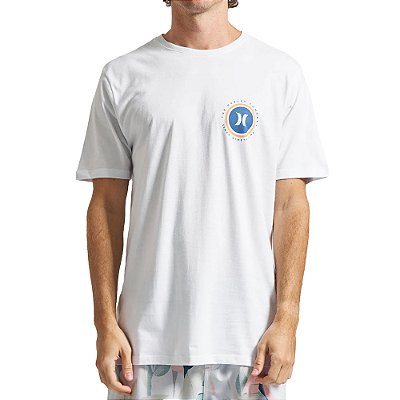 Camiseta Hurley Multi Cicle SM24 Masculina Branco