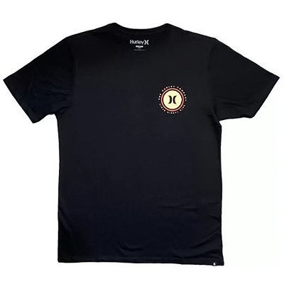 Camiseta Hurley Multi Cicle SM24 Masculina Preto
