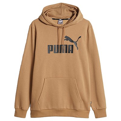 Moletom Puma Canguru Ess Big Logo Masculino Toasted