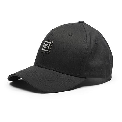 Boné DC Shoes Aba Curva Reflective Star SM24 Preto