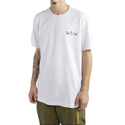 Camiseta Lost Smoked SM24 Masculina Branco