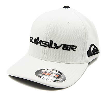 Boné Quiksilver Aba Curva Emb Omni SM24 White