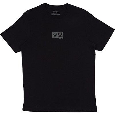 Camiseta RVCA Mini Balance Box SM24 Masculina Preto