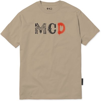Camiseta MCD Huesos Folklore SM24 Masculina Bege Arena