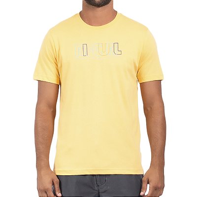 Camiseta Rip Curl Front Repeater SM24 Masculina Flax
