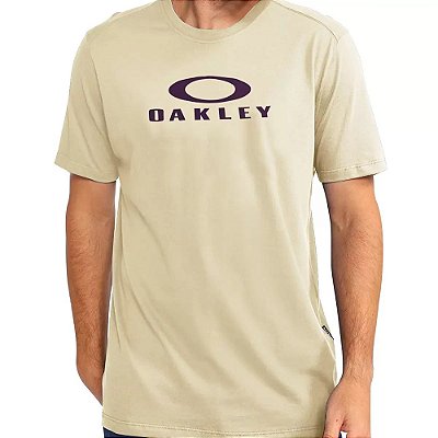 Camiseta Oakley O-Bark SS SM24 Masculina Bone