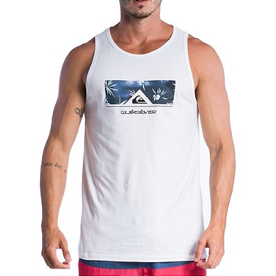 Regata Quiksilver Postcard SM24 Masculina Branco