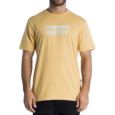 Camiseta Billabong Walled SM24 Masculina Mostarda