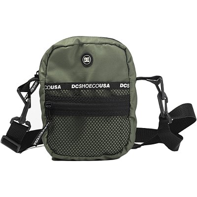 Shoulder Bag DC Shoes Starcher 5 SM24 Verde Escuro/Preto