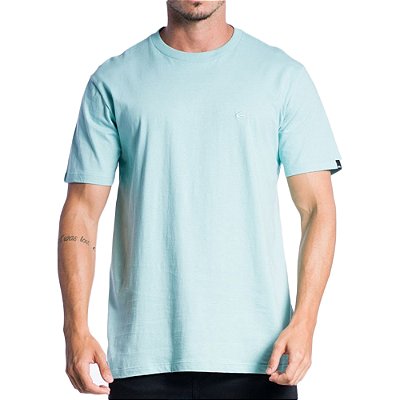 Camiseta Quiksilver Embroidery SM24 Masculina Azul Claro