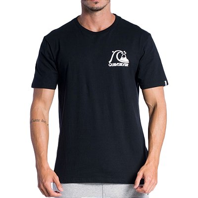 Camiseta Quiksilver The Original Plus Size SM24 Preto