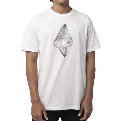 Camiseta MCD Regular Espada 3D SM24 Masculina Branco