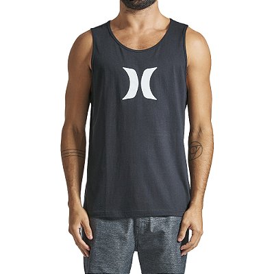 Regata Hurley Icon SM24 Masculina Preto