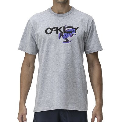 Camiseta Oakley Ellipse Frog WT23 Masculina Heather Grey - Radical Place -  Loja Virtual de Produtos Esportivos