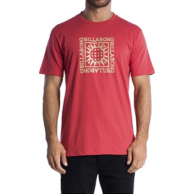 Camiseta Billabong Unison SM24 Masculina Vermelho