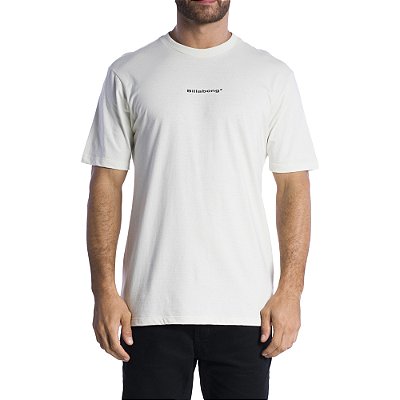 Camiseta Billabong Smitty Plus Size SM24 Masculina Off White