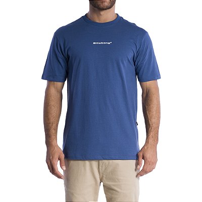 Camiseta Billabong Smitty Plus Size SM24 Masculina Azul