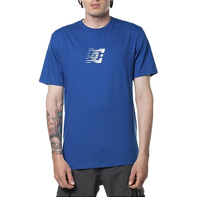 Camiseta DC Shoes Wholesale SM24 Masculina Azul Escuro