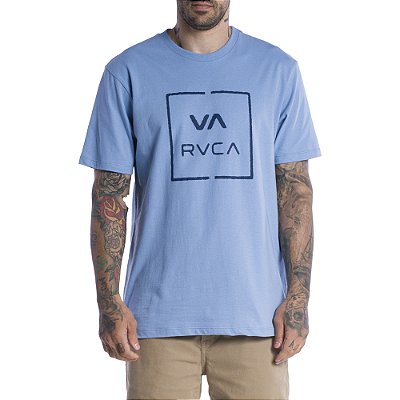 Camiseta RVCA VA All The Way SM24 Masculina Azul Claro