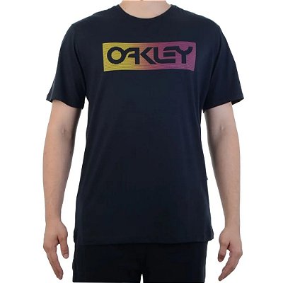 Camiseta Oakley B1B Lines Graphic SM24 Masculina Blackout