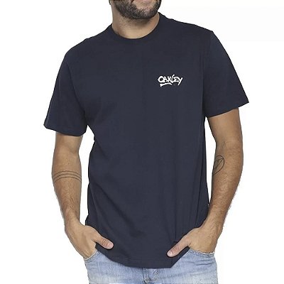 Camiseta Oakley High Definition Optics Graphic S24 Navy Blue