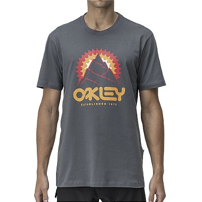 Camiseta Oakley Established Graphic SM24 Masculina Shadow