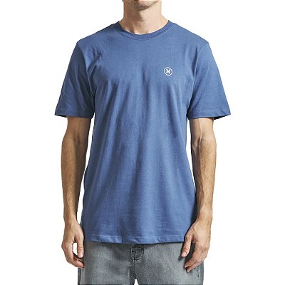 Camiseta Hurley Mini Icon Oversize SM24 Masculina Marinho