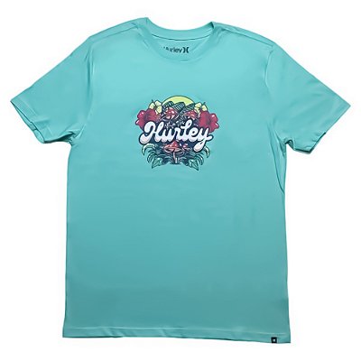 Camiseta Hurley Garden SM24 Masculina Menta