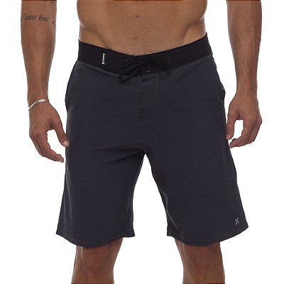 Bermuda Hurley Hydro WT23 Masculina Mescla Preto