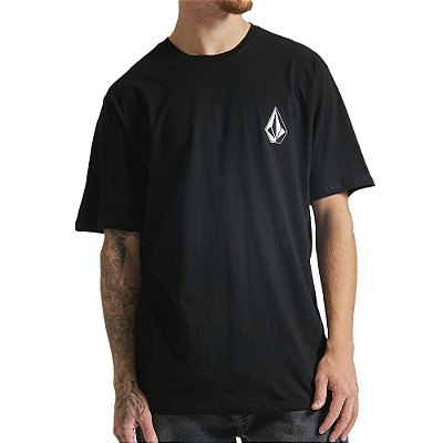 Camiseta Volcom Deadly Stone Oversize WT23 Masculina Preto